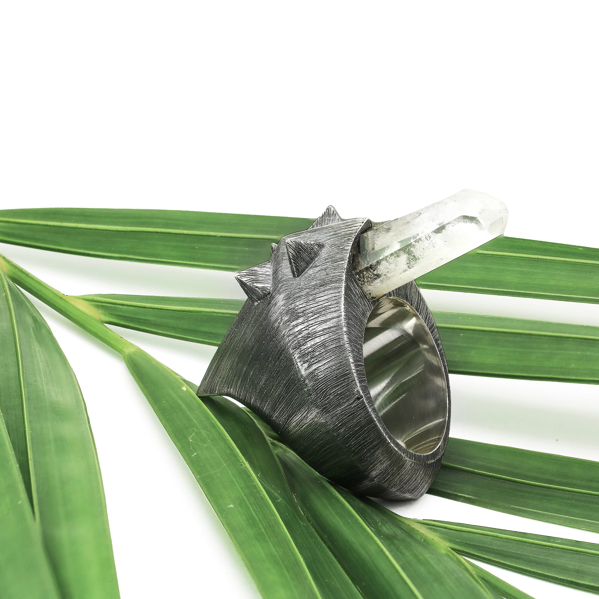 Crystal Shield Ring