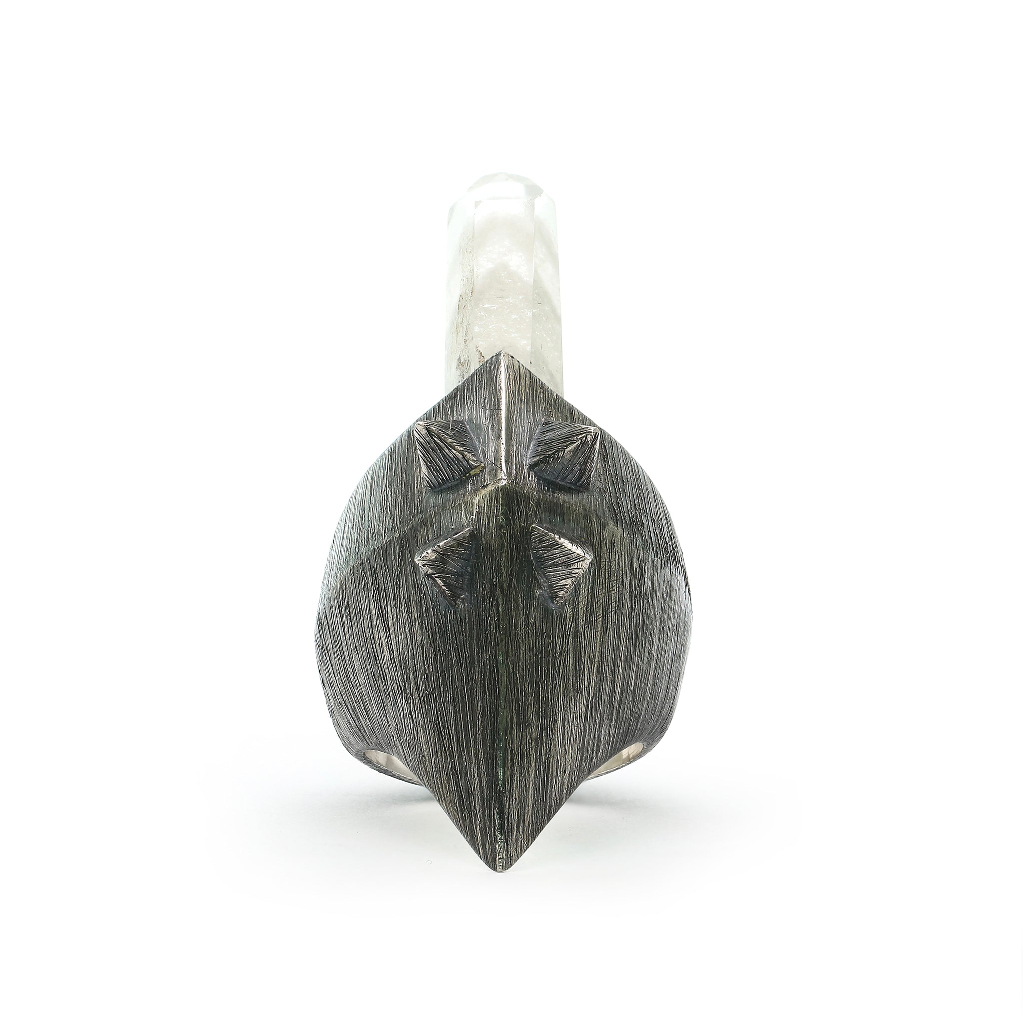 Crystal Shield Ring