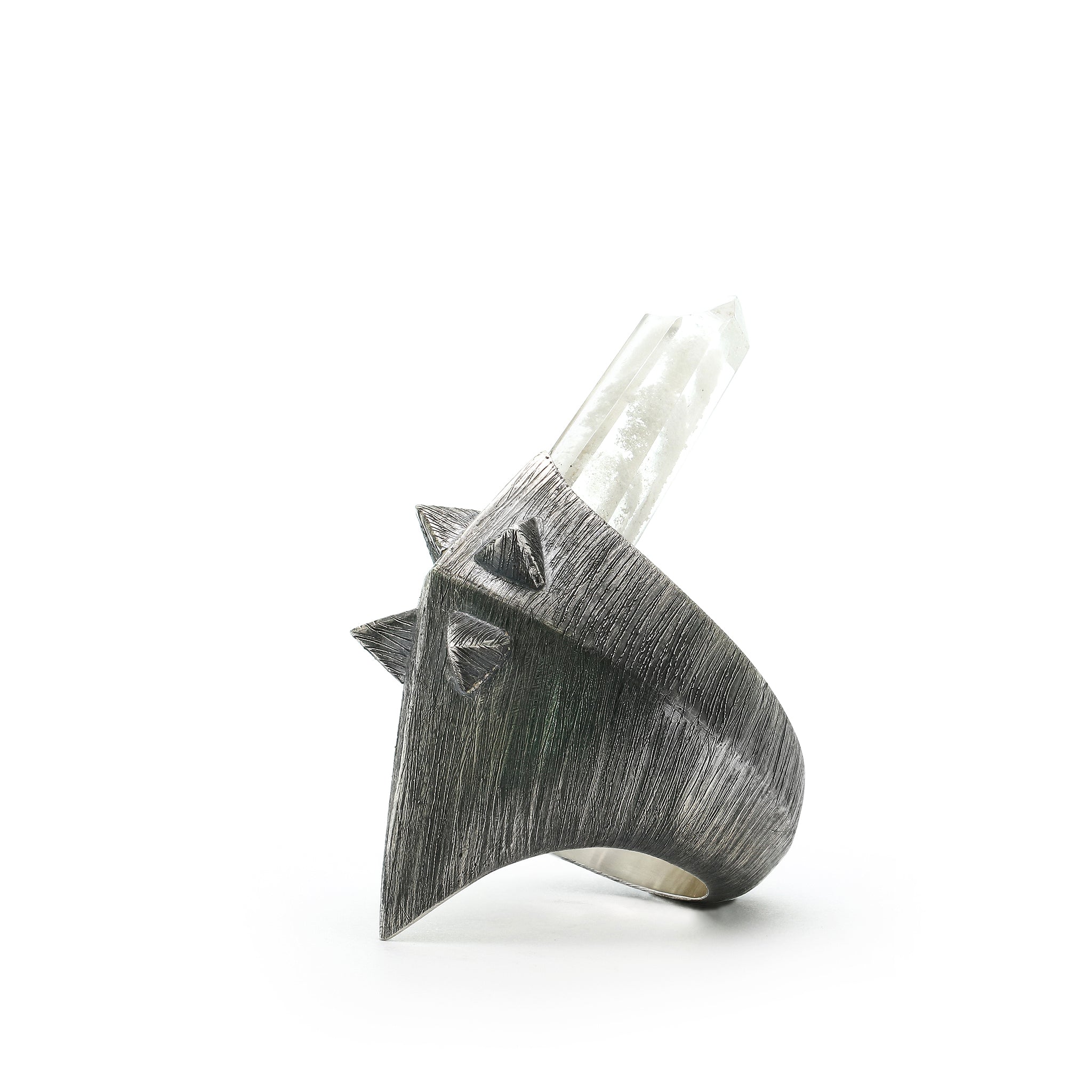 Crystal Shield Ring