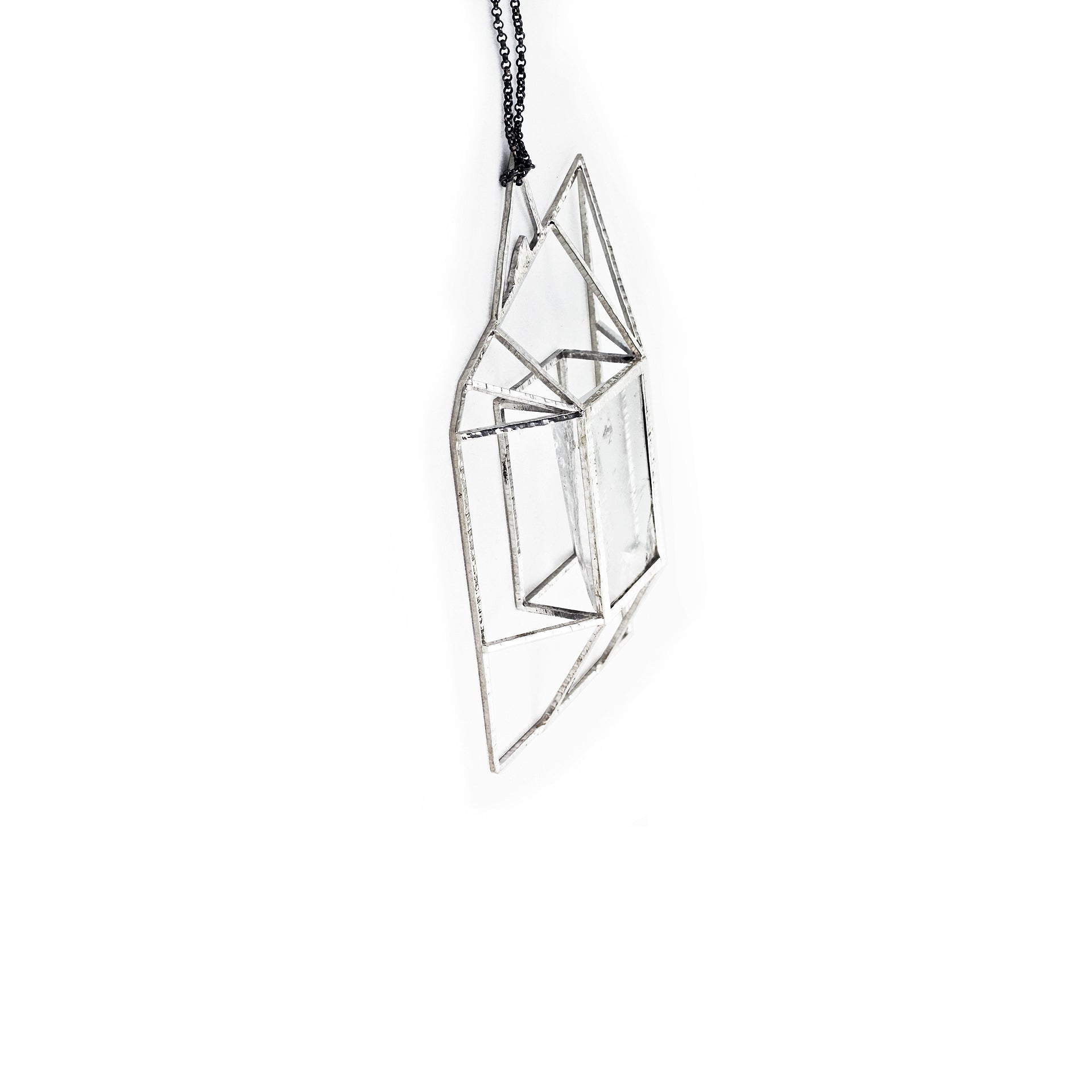 Arctic Pyramid Necklace