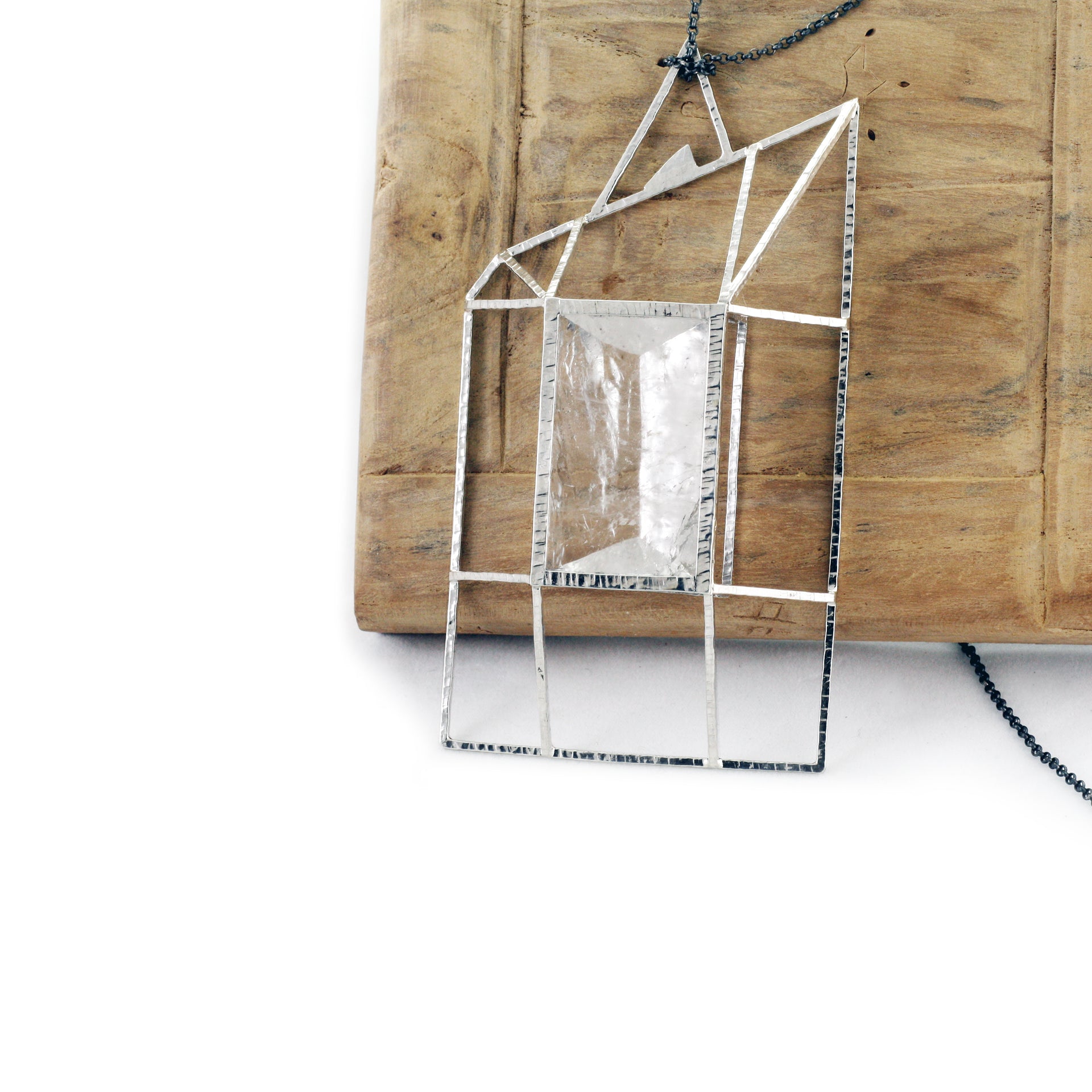 Arctic Pyramid Necklace