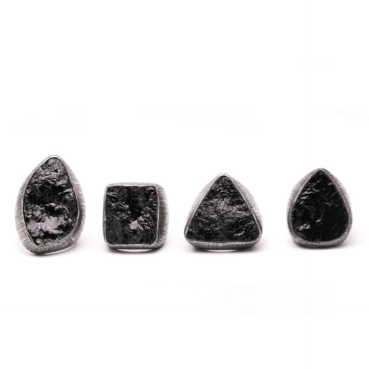 Black Tourmaline Ring