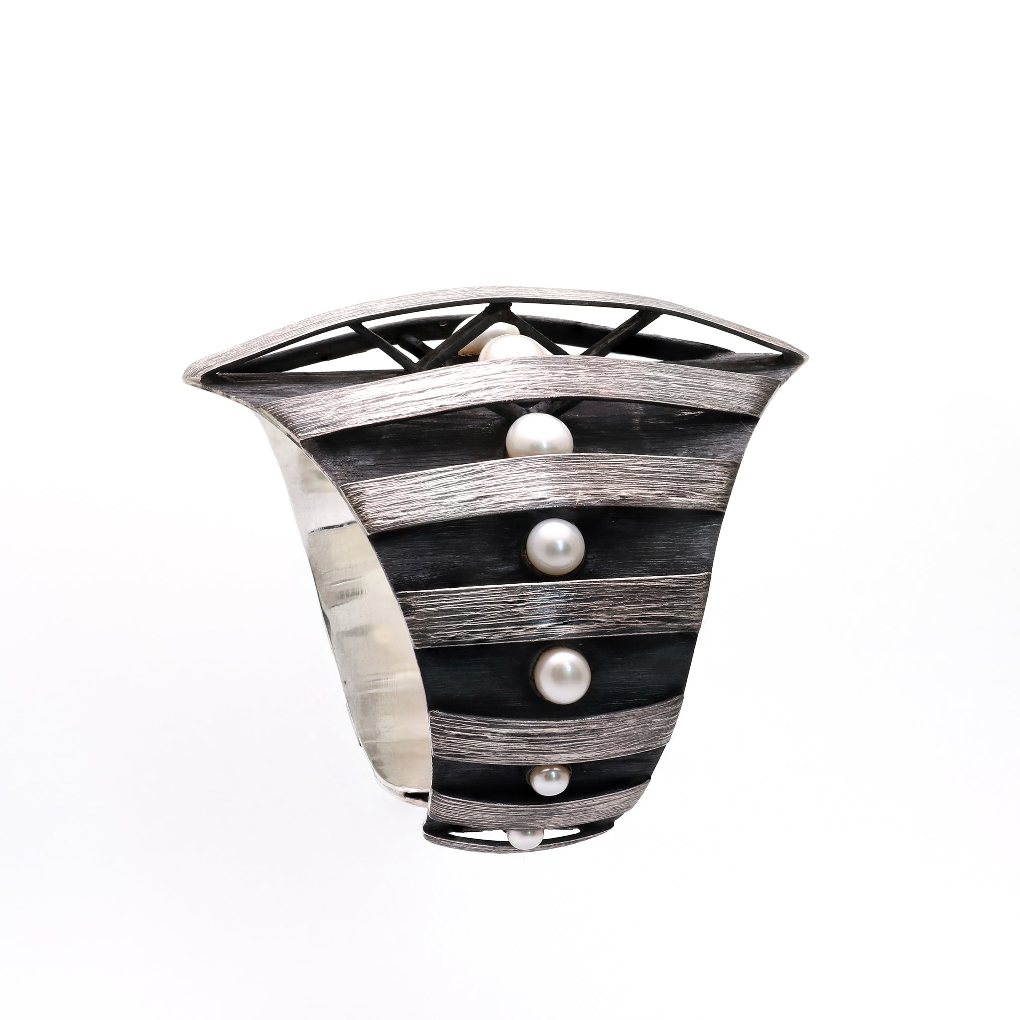 Cage of Pearls Bracelet