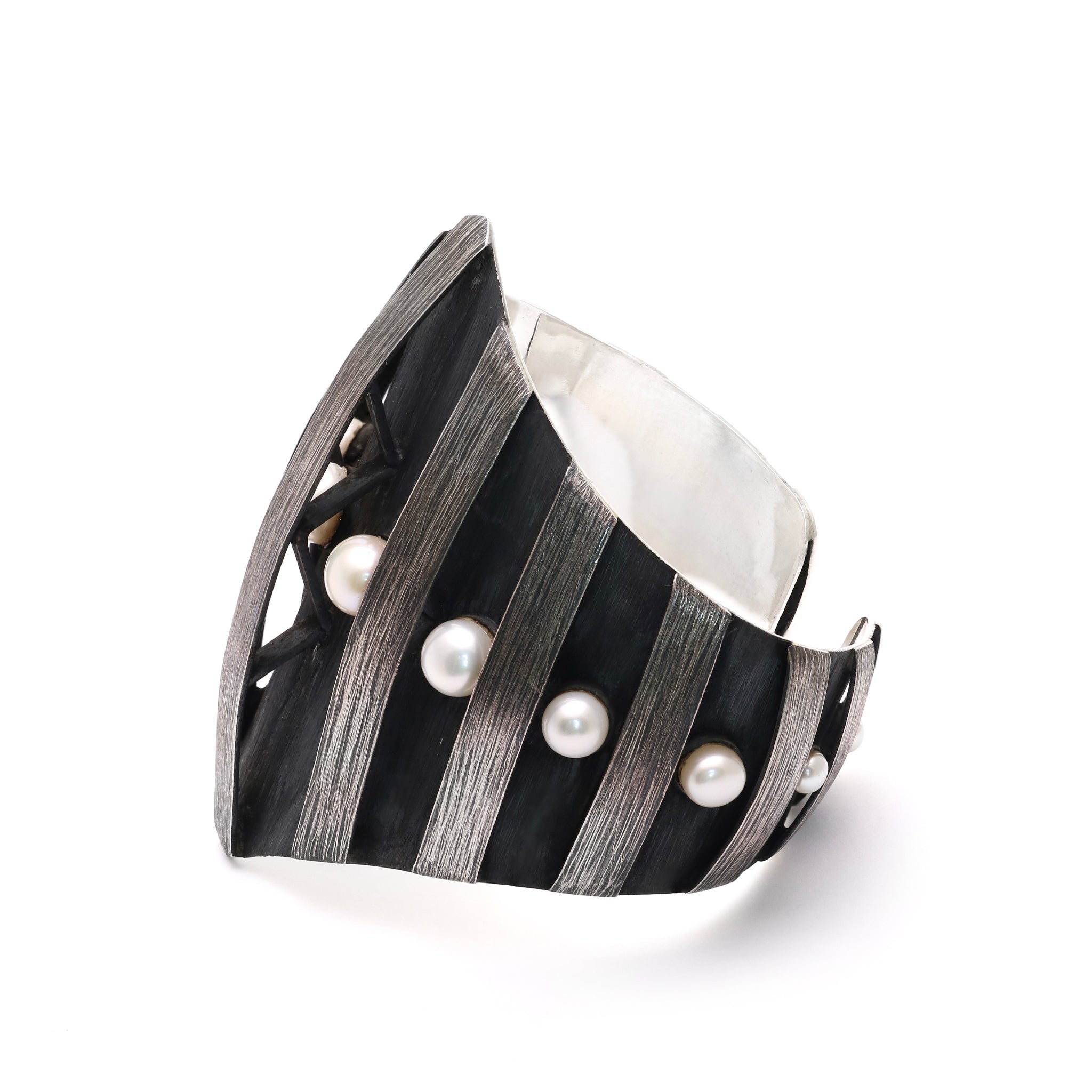 Cage of Pearls Bracelet