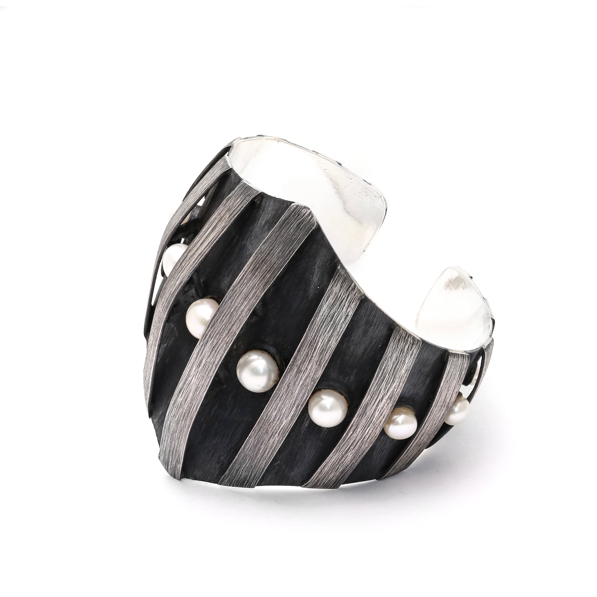 Cage of Pearls Bracelet