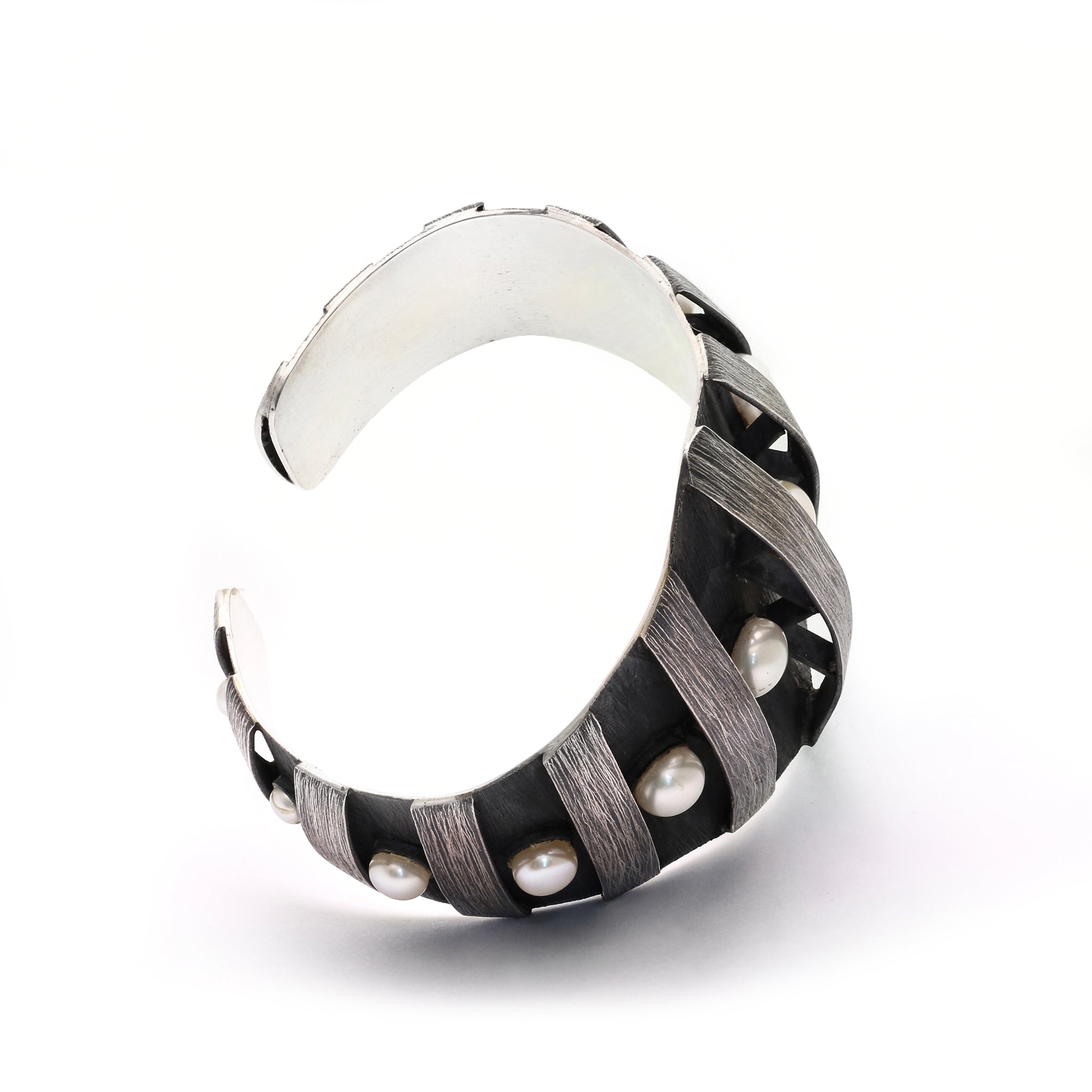 Cage of Pearls Bracelet