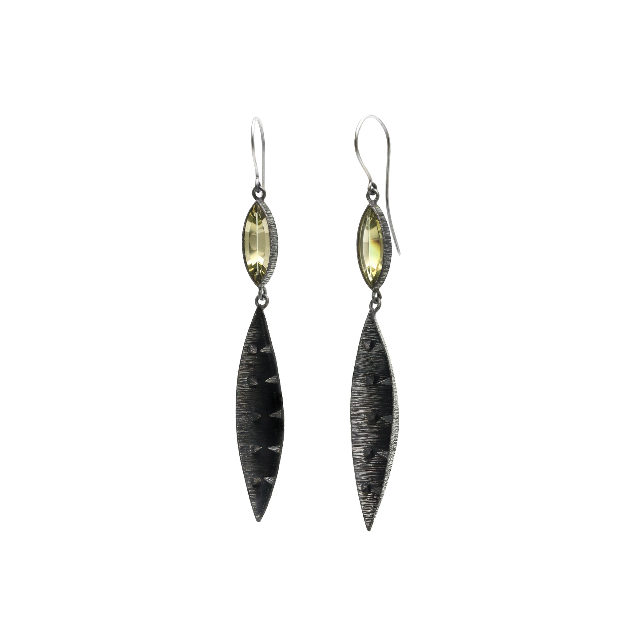 Internal Pyramids Earrings