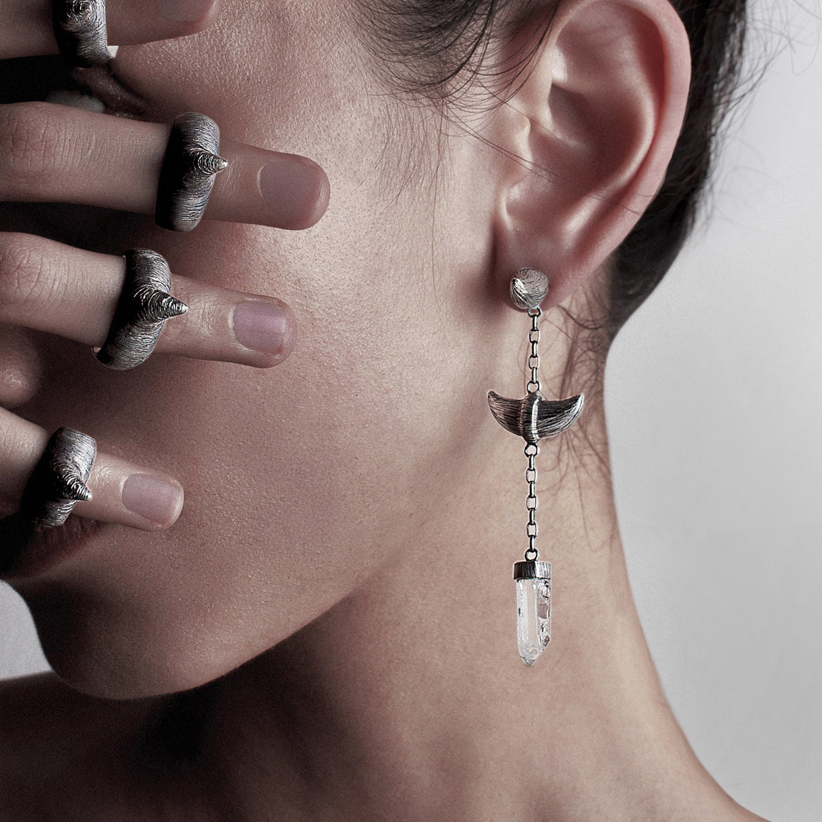 Lucky Horn Earrings