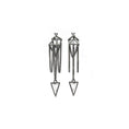 Load image into Gallery viewer, Pendulums Earrings