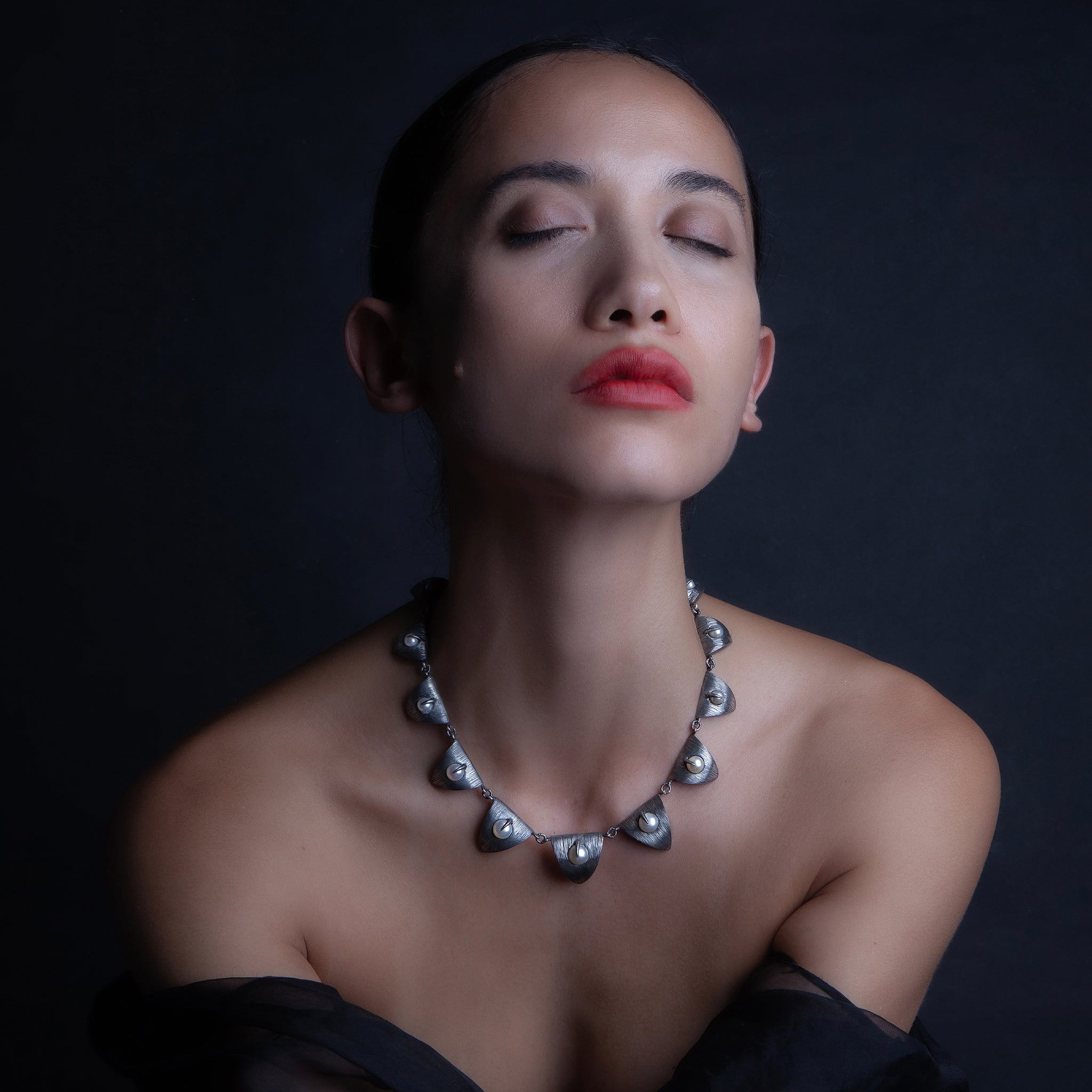 Petals and Pearls Necklace
