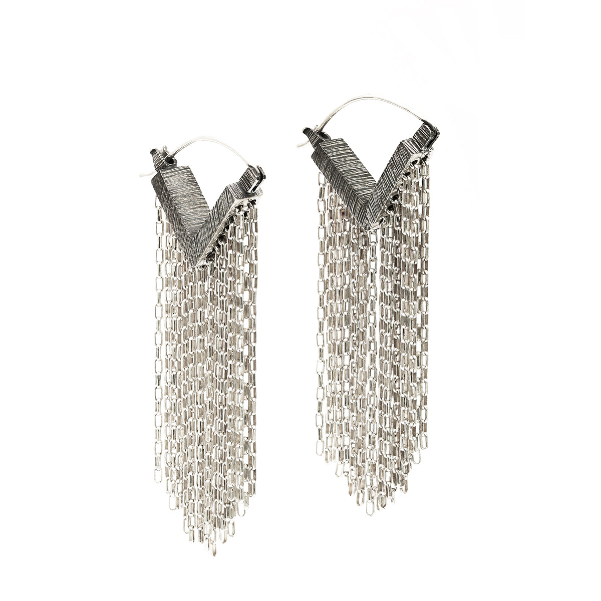 Raining Links Earrings