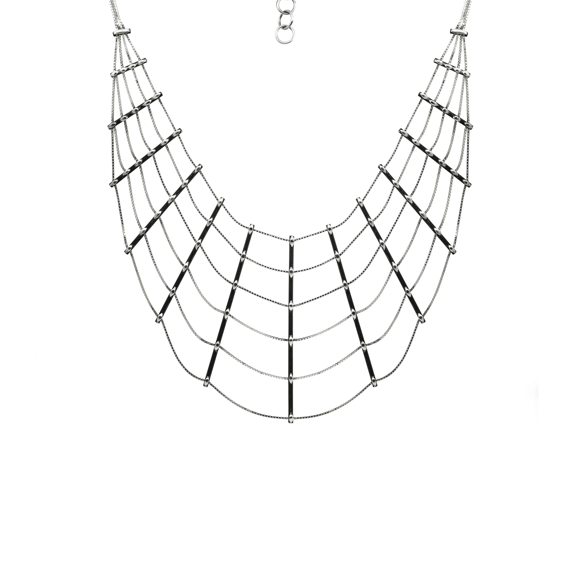 Spider Web Necklace