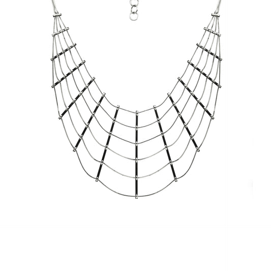 Spider Web Necklace