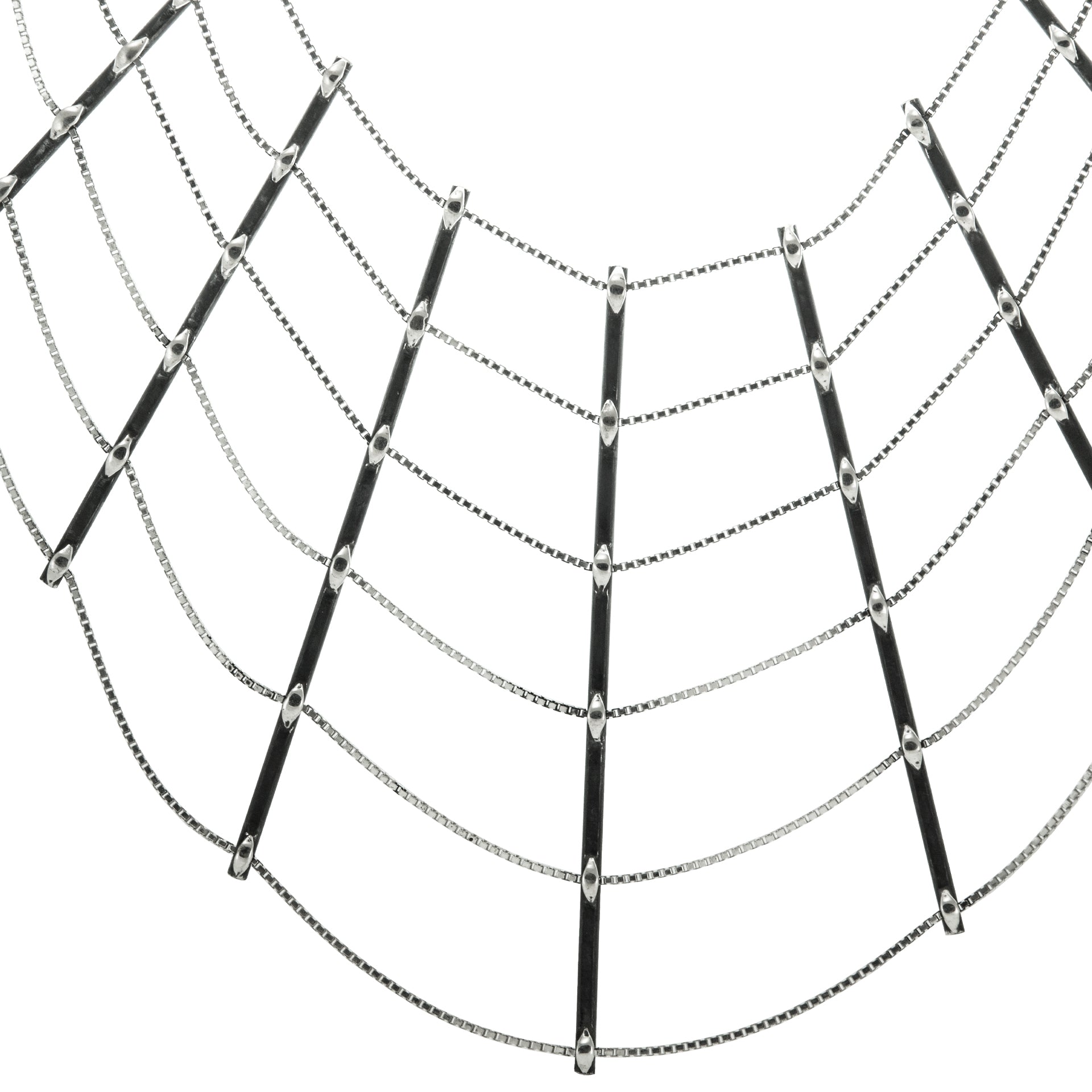 Spider Web Necklace