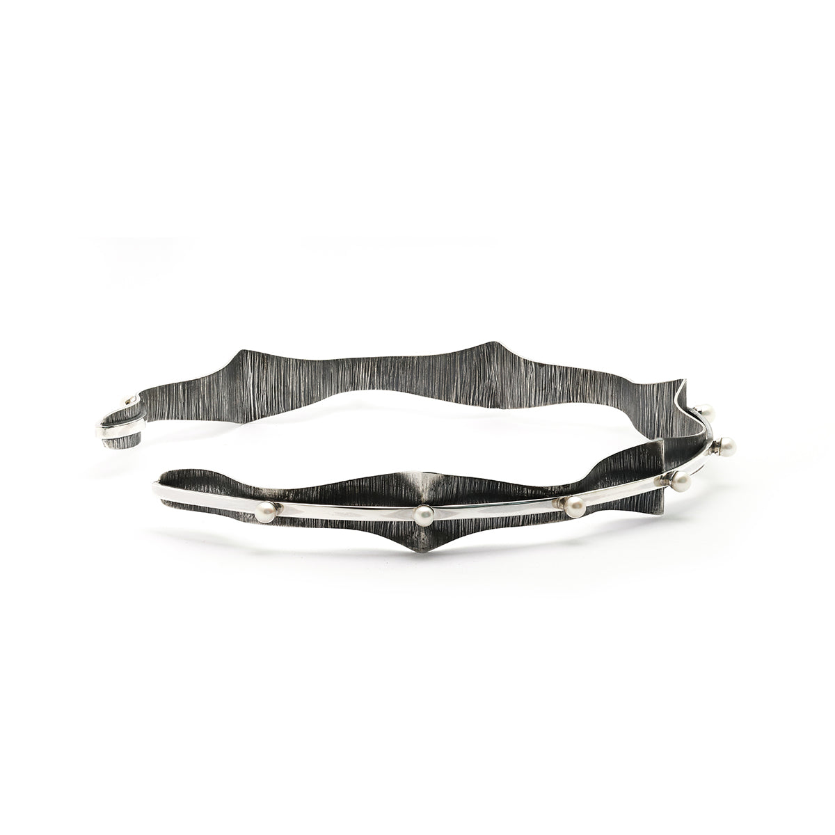 Waves Of Pearls Collar