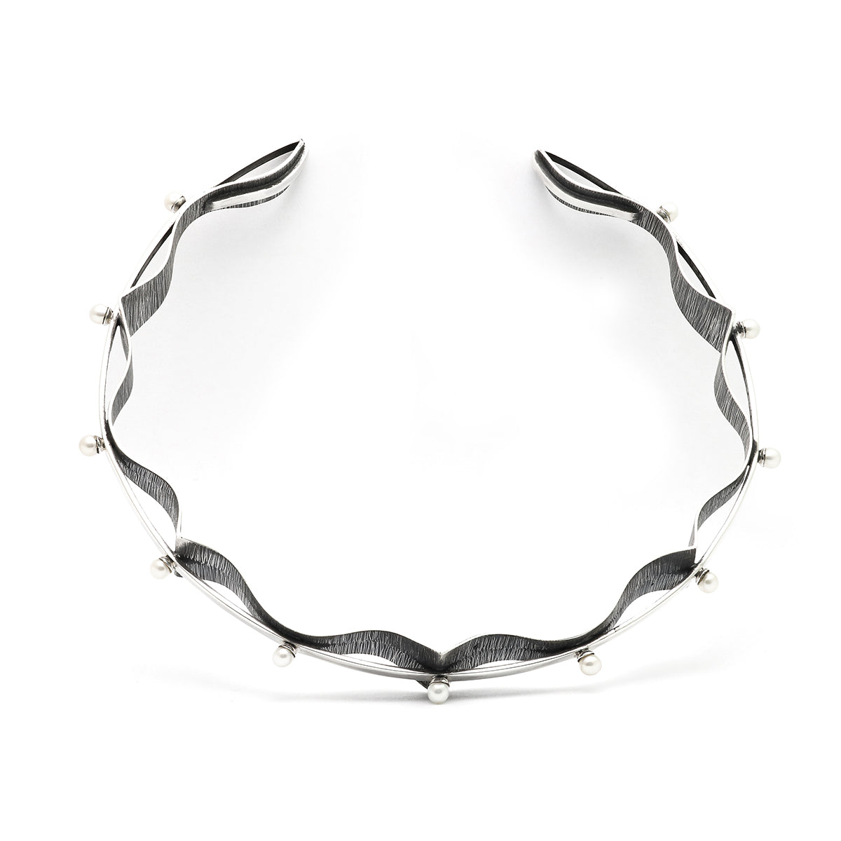Waves Of Pearls Collar