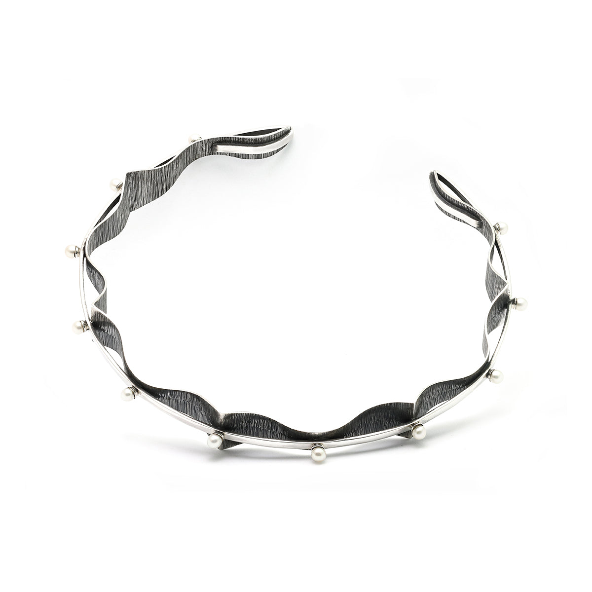 Waves Of Pearls Collar