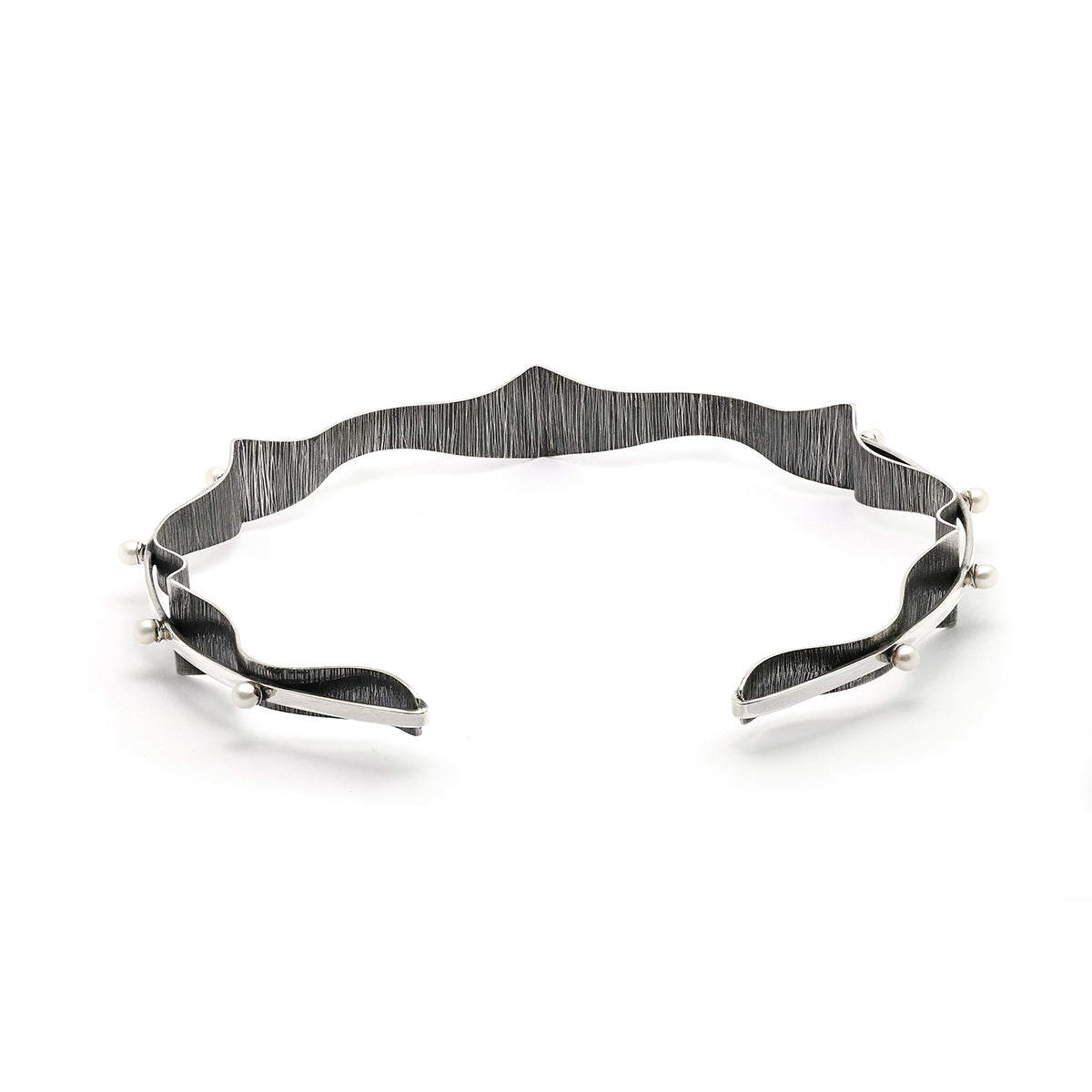 Waves Of Pearls Collar