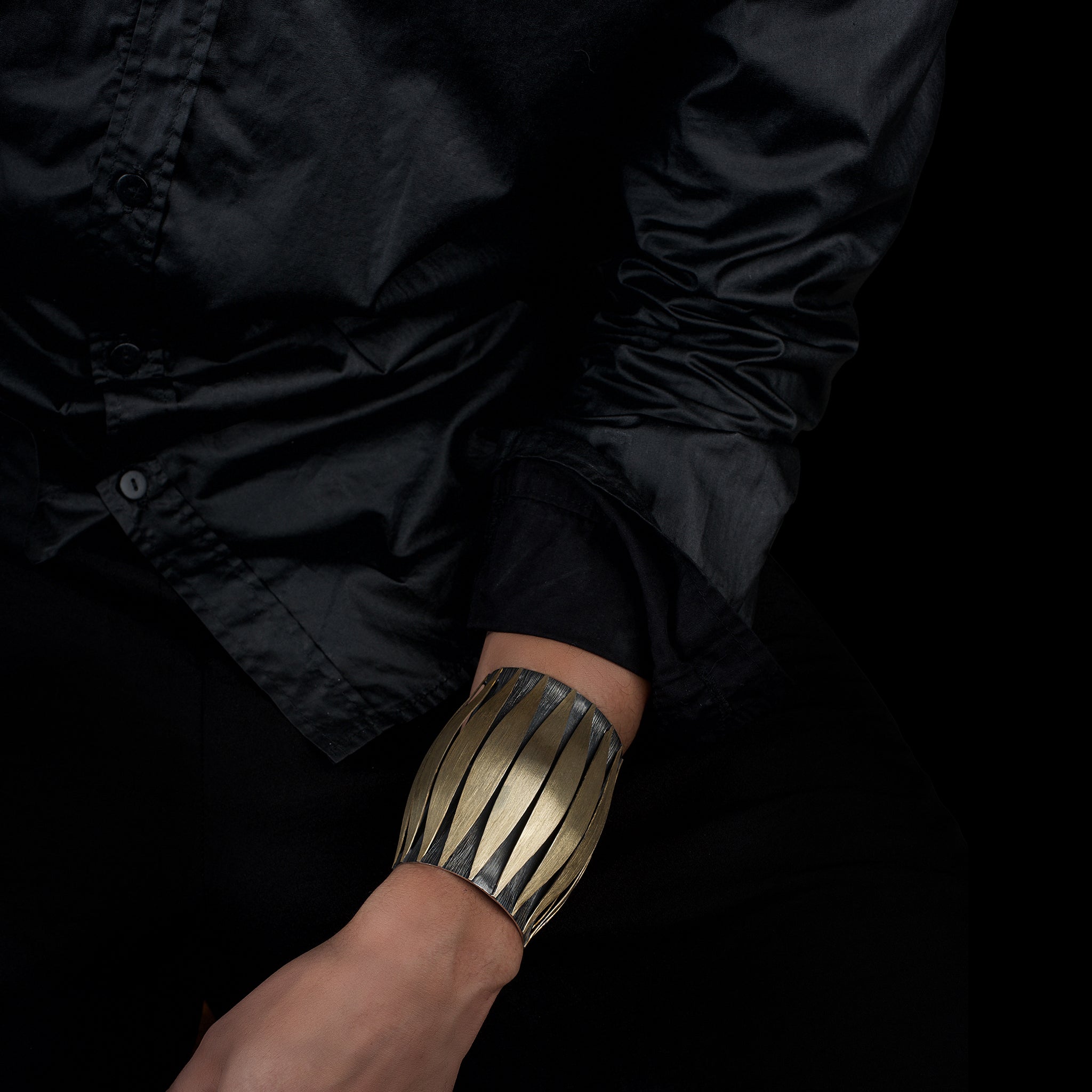 Golden Columns Cuff