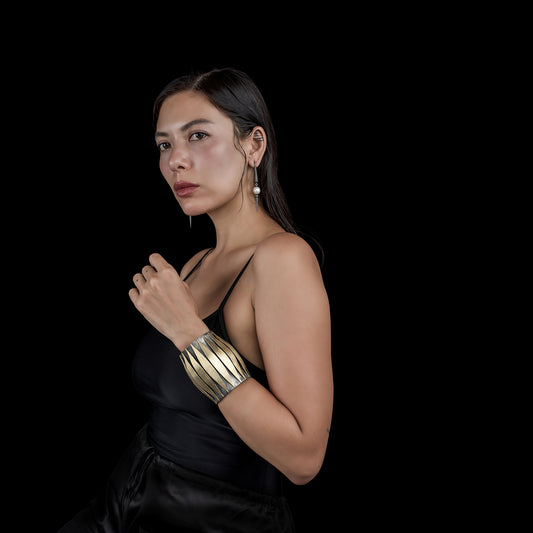 Golden Columns Cuff