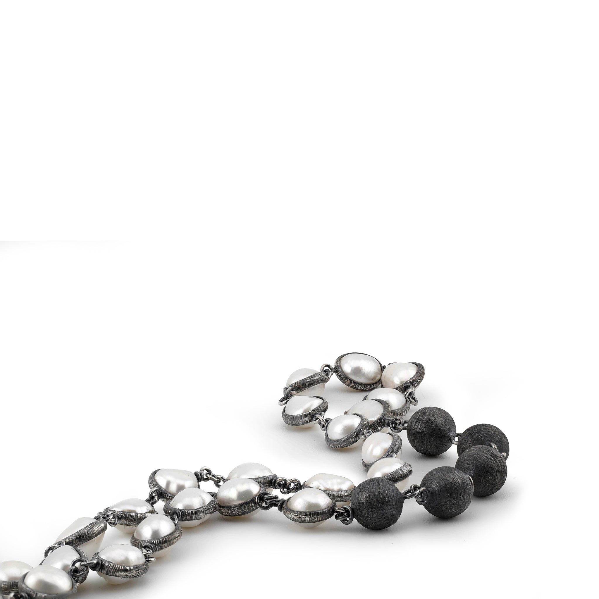 Uninterrupted Pearls Necklace