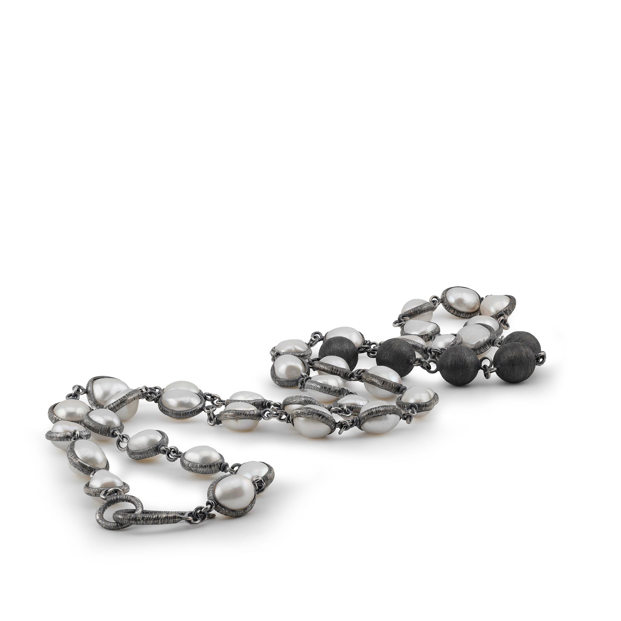Uninterrupted Pearls Necklace