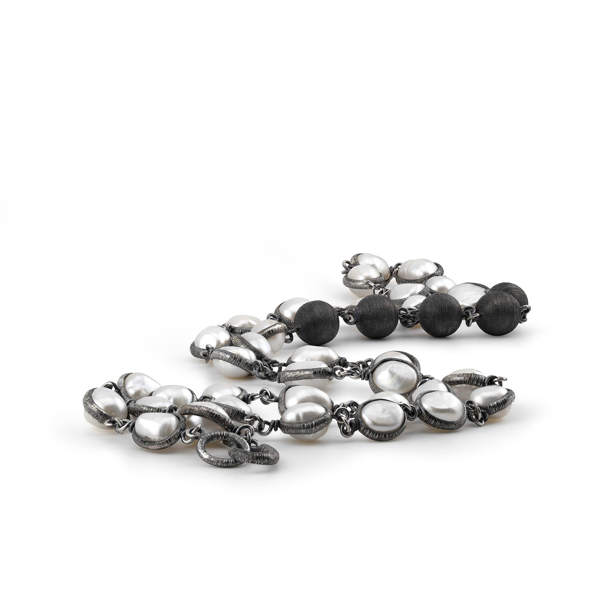 Uninterrupted Pearls Necklace