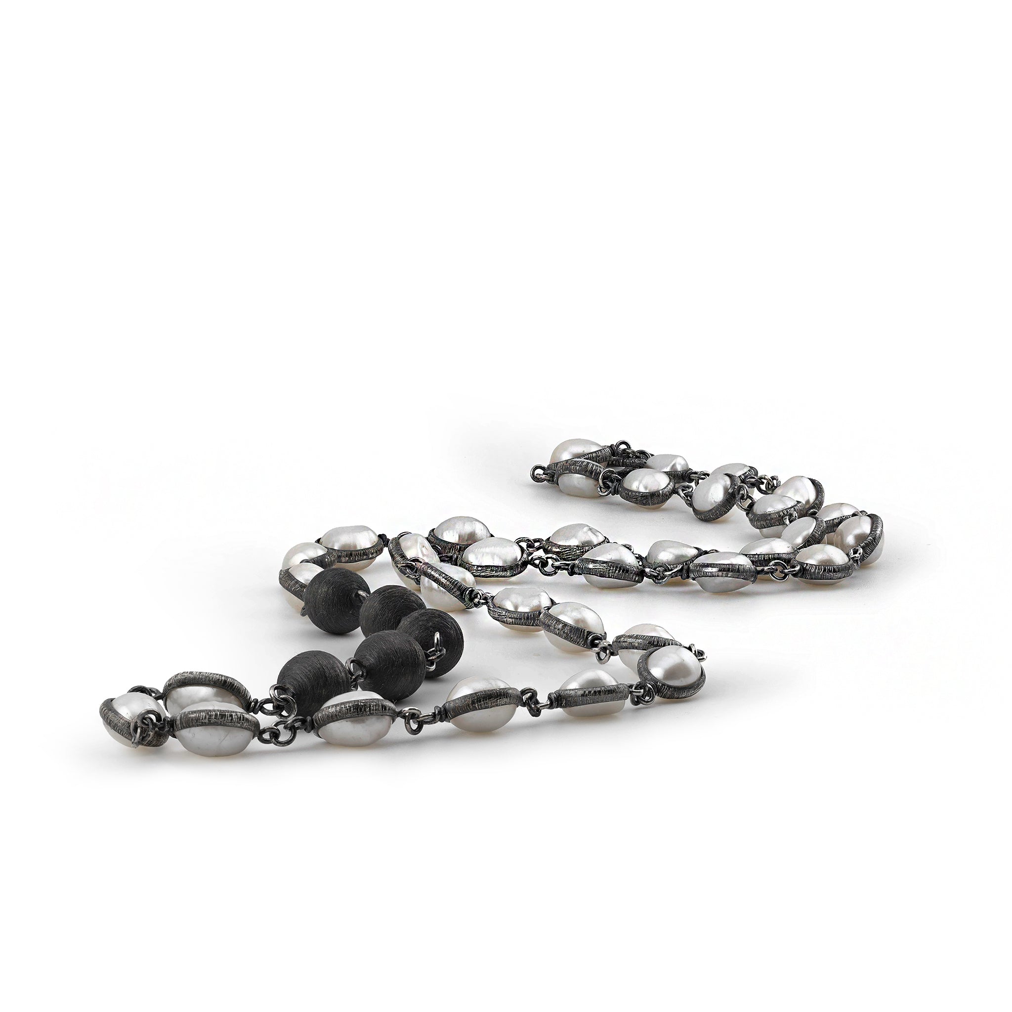 Uninterrupted Pearls Necklace
