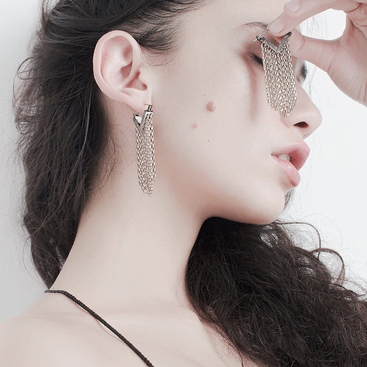 Raining Links Earrings
