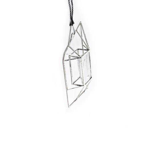 Arctic Pyramid Necklace