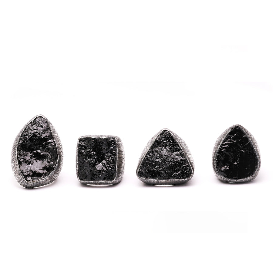Black Tourmaline Ring