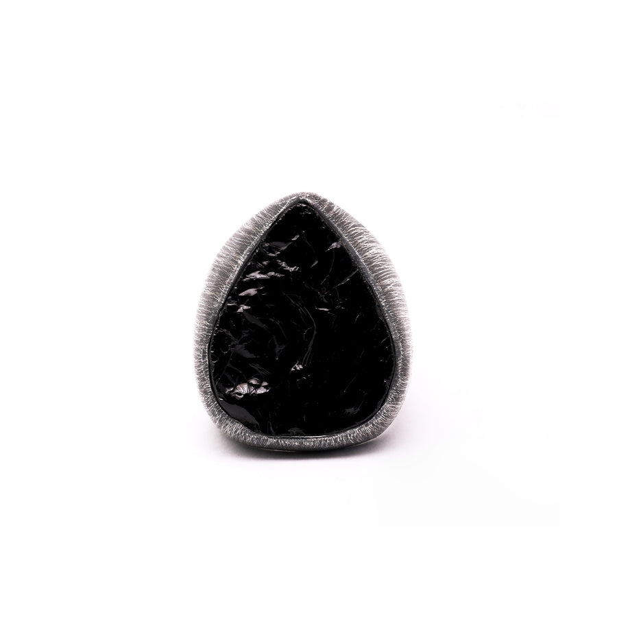 Black Tourmaline Ring